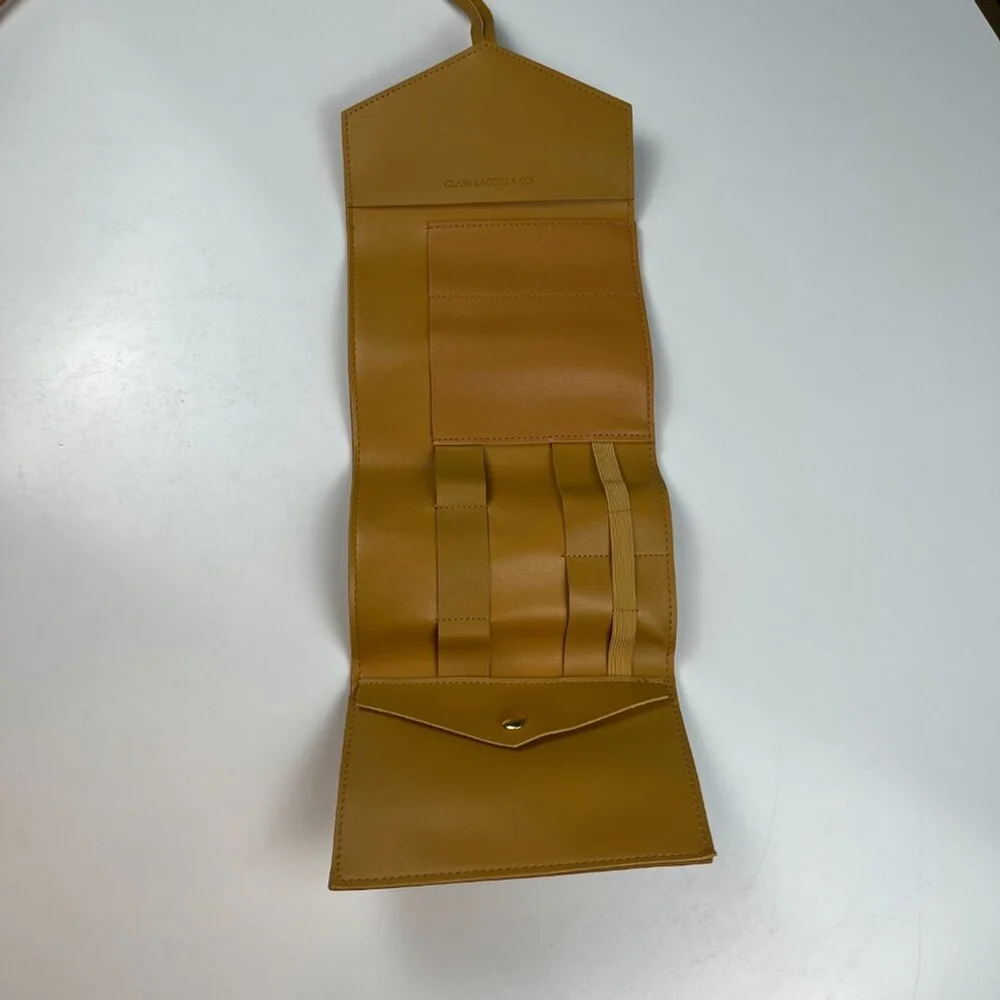 Glass Ladder & co Katherine Tech Organizer Roll vegan leather honey - Picture 8 of 11